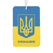 Oekraïense vlagauto Freshener, Oekraïne Luchtverfrisser (Achterkant)