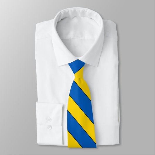 Oekraïense vlaggenkleuren legant stropdas (Gebonden)