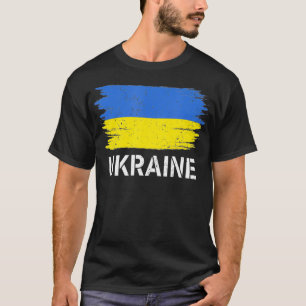 Oekraïense vlaggoederen voor Oekraïners , Amerikaa T-shirt