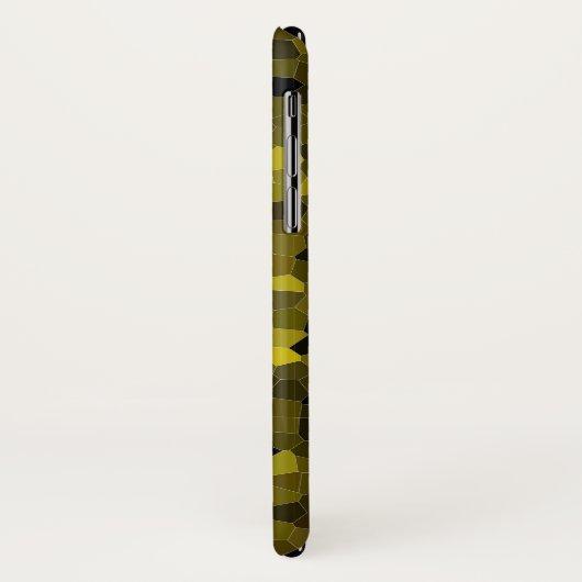 Oekraïense vlagmozaïek Case-Mate iPhone case (Achterkant/links)