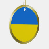 Oekraïense vlagornament keramisch ornament (Rechts)