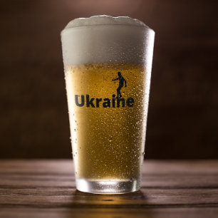 Oekraïense voetbal glas