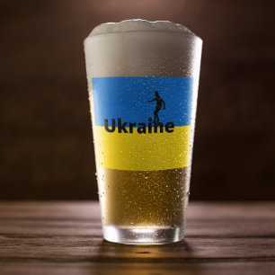 Oekraïense voetbal glas