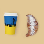 Oekraïense voetbal papieren bekers