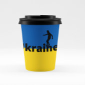 Oekraïense voetbal papieren bekers