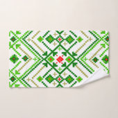 Oekraïense volkskunst geïnspireerd bad handdoek (Handdoek)