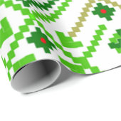 Oekraïense volkskunst geïnspireerd cadeaupapier (Rol Hoek)