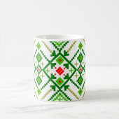 Oekraïense volkskunst geïnspireerd koffiemok (Center)