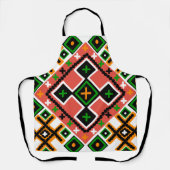 Oekraïense volkskunst geïnspireerd schort (Voorkant)