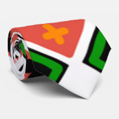 Oekraïense volkskunst geïnspireerd stropdas (Opgerold)