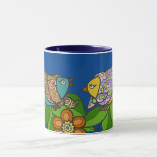 Oekraïense volksparter Spring BirdsMug Mok