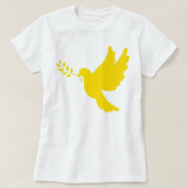 Oekraïense vredeshond Gold T-shirt (Design voorkant)