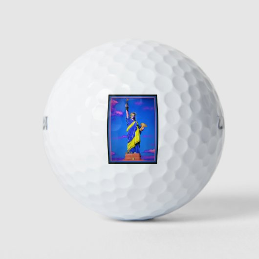 Oekraïense vrijheid golfballen (Voorkant)