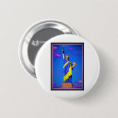 Oekraïense vrijheid ronde button 5,7 cm (Voorkant /achterkant)