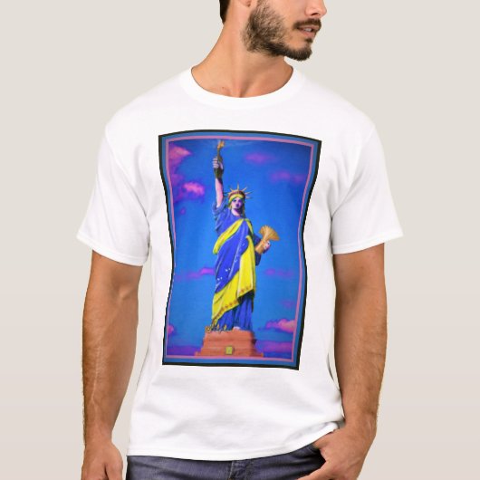 Oekraïense vrijheid t-shirt (Voorkant)
