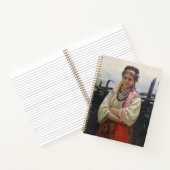 Oekraïense vrouw notitieboek (Binnen)