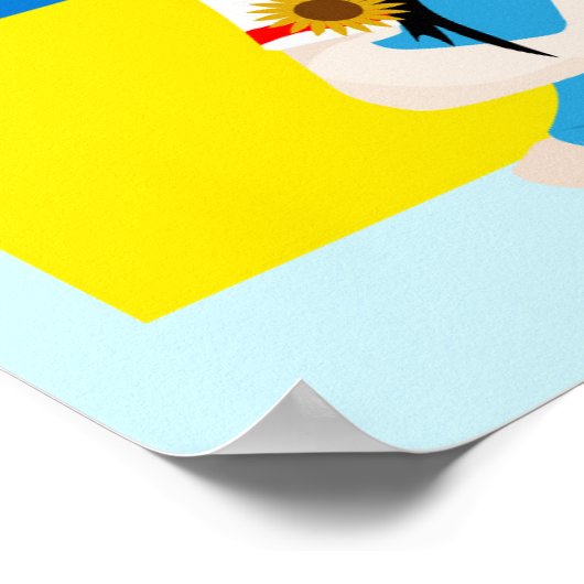 Oekraïense vrouwen poster (Hoek)