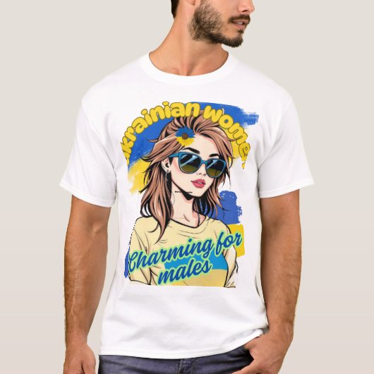 Oekraïense vrouwen T-shirt (Voorkant)