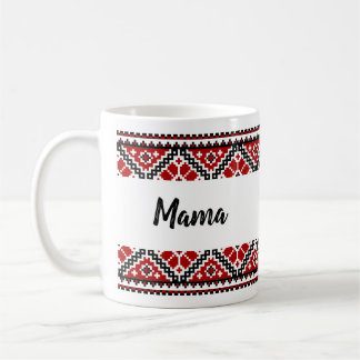 Oekraïense vyshyvanka / borduurmoeder mok