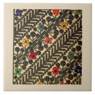 Oekraïense Vyshyvanka Embroidery Tegeltje