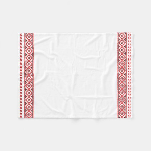 Oekraïense Vyshyvanka geborduurde deken (Voorkant (Horizontaal))