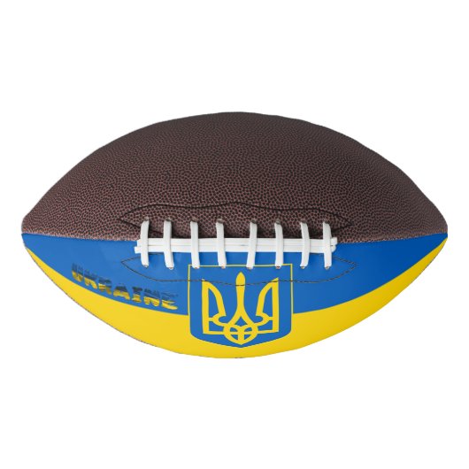 Oekraïense wapenschild american football (Voorkant)