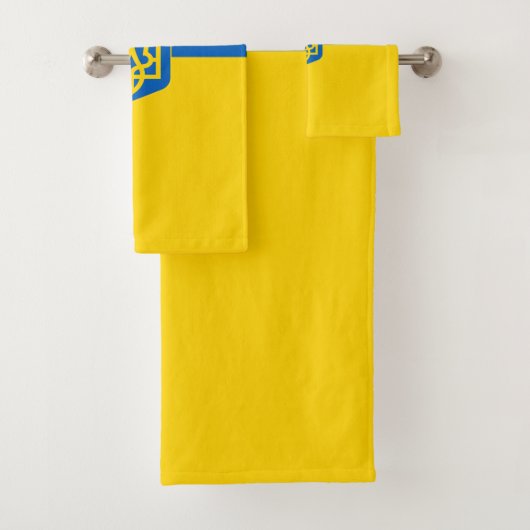 Oekraïense wapenschild bad handdoek (Insitu)