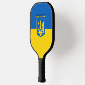Oekraïense wapenschild pickleball paddle (Links)