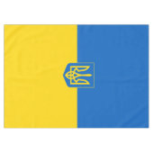 Oekraïense wapenschild tafelkleed (Voorkant (Horizontaal))