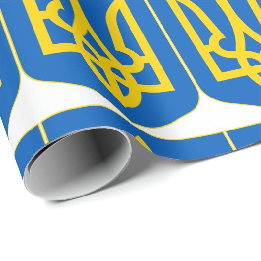 Oekraïense wapenstilstand cadeaupapier (Rol Hoek)