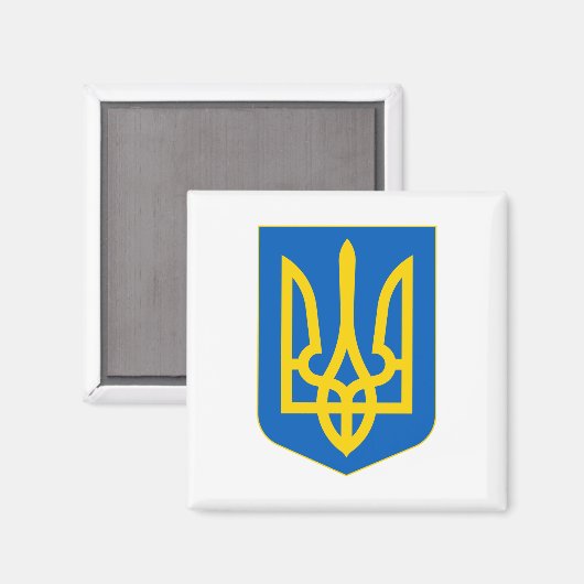 Oekraïense wapenstilstand magneet (Voorkant / Achterkant)