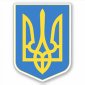 Oekraïense wapenstilstand sticker (Voorkant)