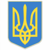 Oekraïense wapenstilstand sticker (Voorkant)