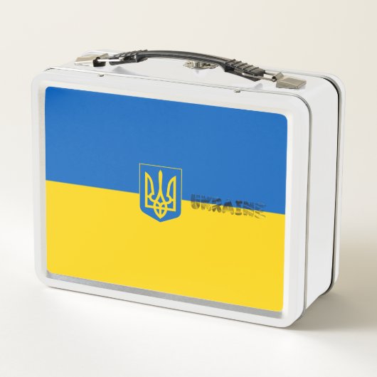 Oekraïense wapenvlaggenstaat (Achterkant)