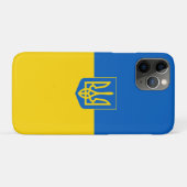 Oekraïense wapenvlaggenstaat Case-Mate iPhone case (Achterkant (horizontaal))
