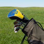 Oekraïense wapenvlaggenstaat golfheadcover (Insitu)