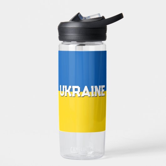 Oekraïense waterfles, patriottisch Oekraïne Waterfles (Links)