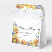 Oekraïense Waterverf Wedding Favor Box Bedankdoosjes (Voorkant Zijde)