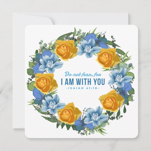 Oekraïense Wreater Flowers Faith Hope (Voorkant)