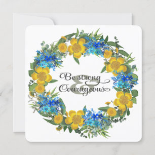 Oekraïense Wreater Flowers Faith Hope