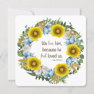 Oekraïense Wreater Flowers Faith Hope