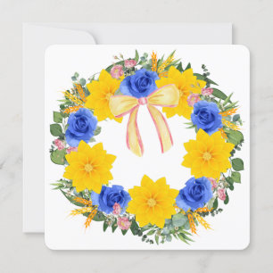 Oekraïense Wreater Flowers Faith Hope