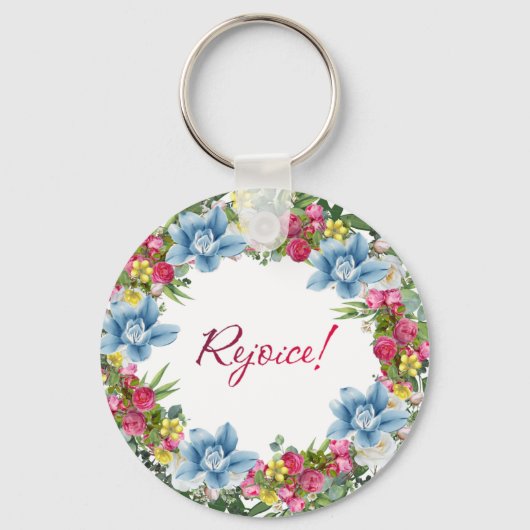 Oekraïense Wreater Flowers Faith Hope Sleutelhanger (Voorkant)