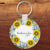 Oekraïense Wreater Flowers Faith Hope Sleutelhanger (Voorkant)