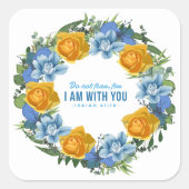 Oekraïense Wreaters Flowers Faith Sticker (Voorkant)