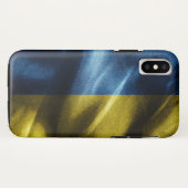 Oekraïense zijdevlag Case-Mate iPhone case (Achterkant (horizontaal))
