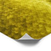 Oekraïense zijdevlag poster (Hoek)