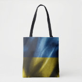 Oekraïense zijdevlag tote bag (Voorkant)