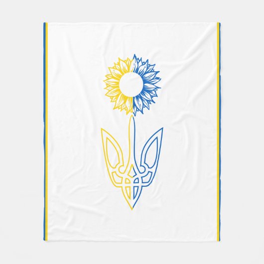 Oekraïense Zonnebloem Deken (Voorkant)