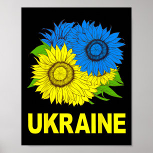 Oekraïense zonnebloemen traditioneel symbool van O Poster